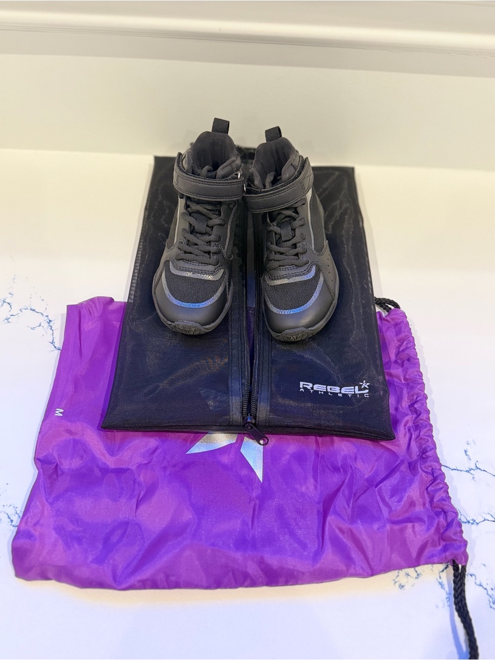 Rebel Rogue Black cheer shoes